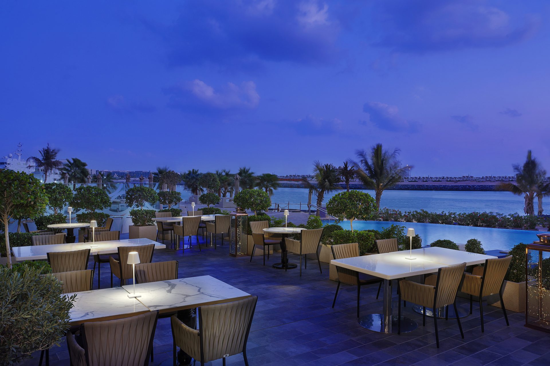 Terrace at Conrad Abu Dhabi Etihad Towers